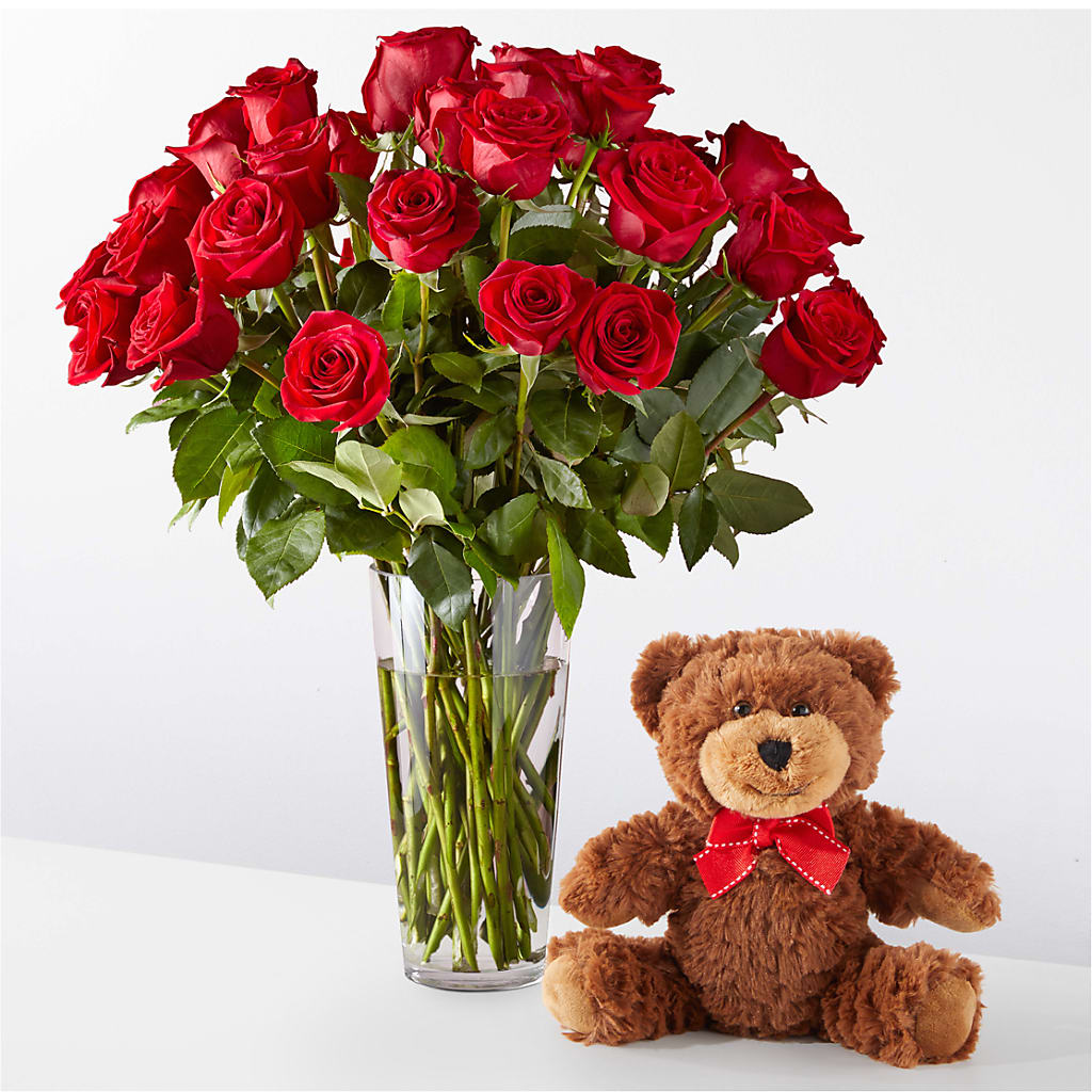 Romantic Long Stem Red Rose Bouquet Bundles – Normandy Flower Shop, Inc., Muncie IN