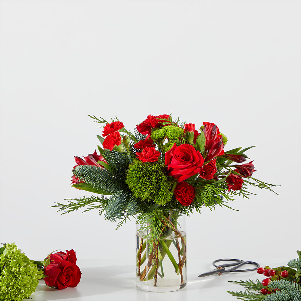 Merry Moment Bouquet – A Florist Original – Normandy Flower Shop, Inc., Muncie IN