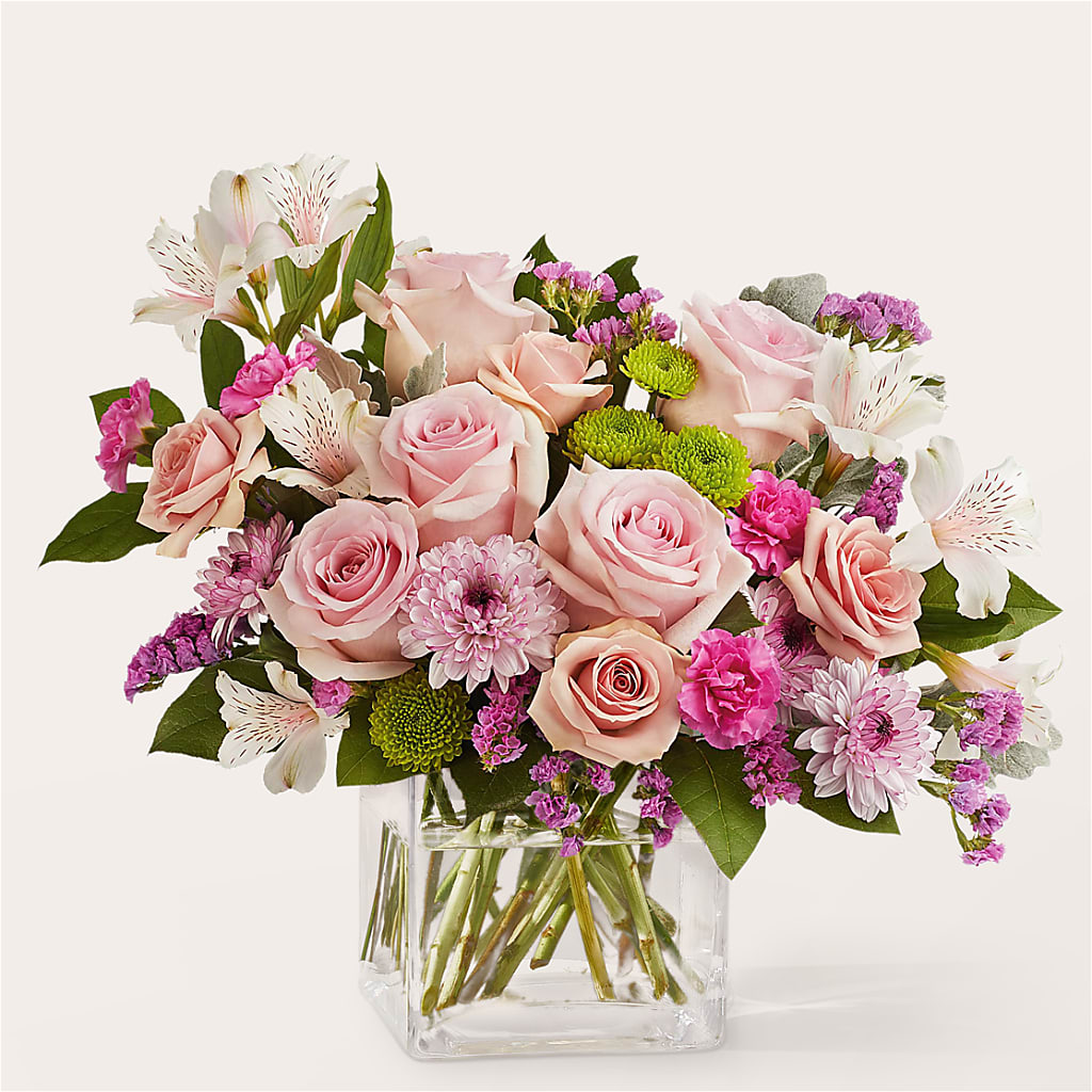 Pink Suede Bouquet – Normandy Flower Shop, Inc., Muncie IN