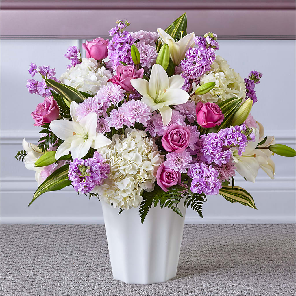 Heaven Sent Floor Basket – Normandy Flower Shop, Inc., Muncie IN