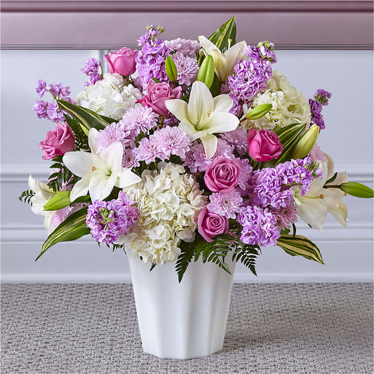 Heaven Sent Floor Basket – Normandy Flower Shop, Inc., Muncie IN