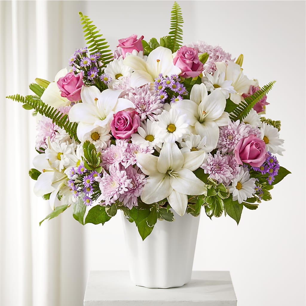 Warmest Thoughts Tabletop Basket – Normandy Flower Shop, Inc., Muncie IN