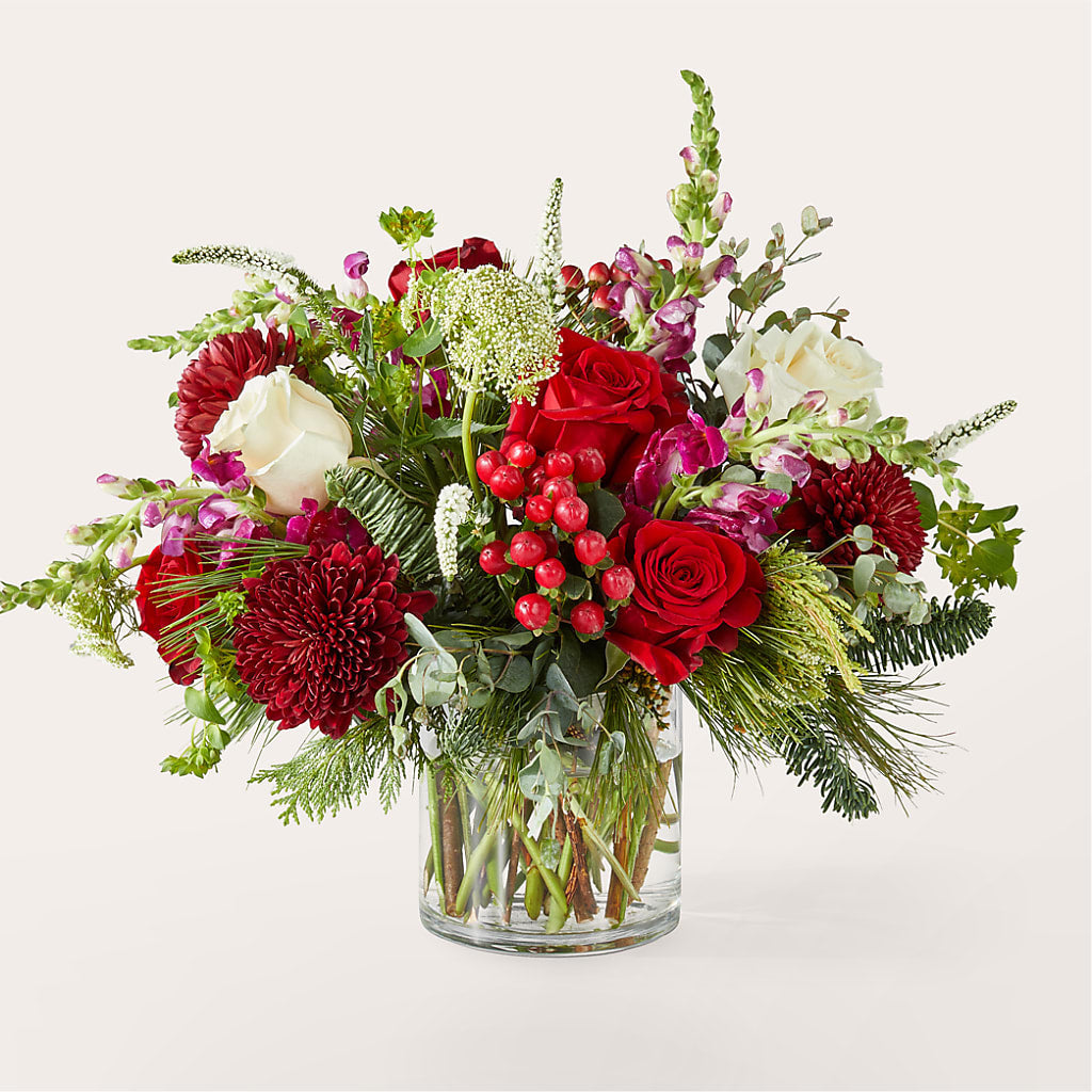 Cranberry Fizz Bouquet – Normandy Flower Shop, Inc., Muncie IN