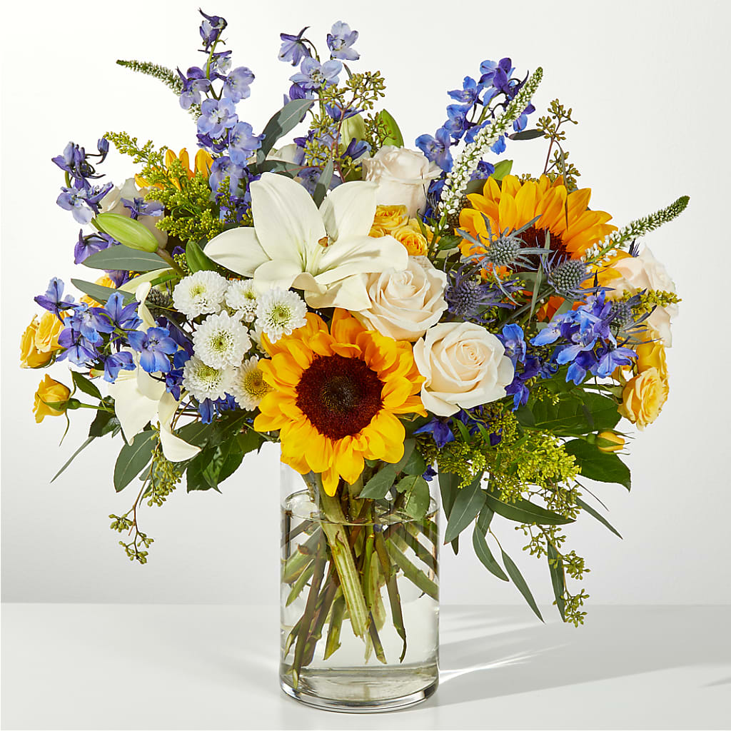 Wonderfully Sunny Bouquet – Normandy Flower Shop, Inc., Muncie IN