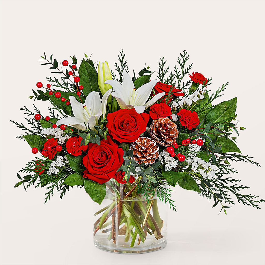 Best in Snow Bouquet – Normandy Flower Shop, Inc., Muncie IN