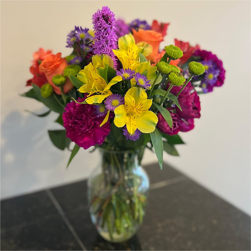 Bold & Bright – A Florist Original –  Normandy Flower Shop, Inc., Muncie IN