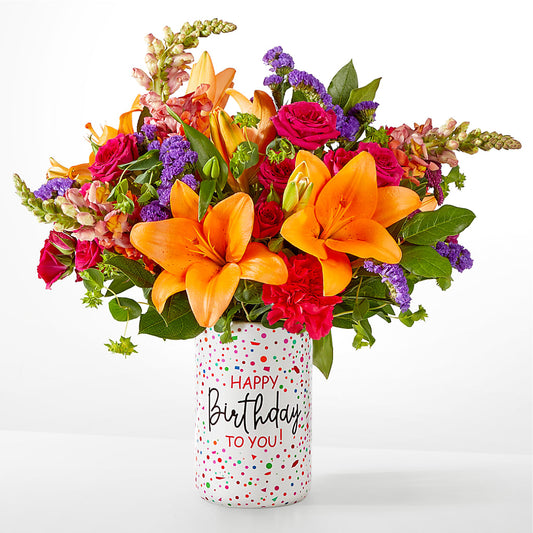 Birthday Palooza Bouquet –  Normandy Flower Shop, Inc., Muncie IN