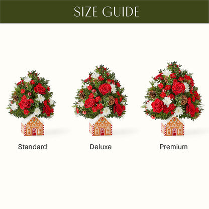 Spiced Gingerbread Tree –  Normandy Flower Shop, Inc., Muncie IN
