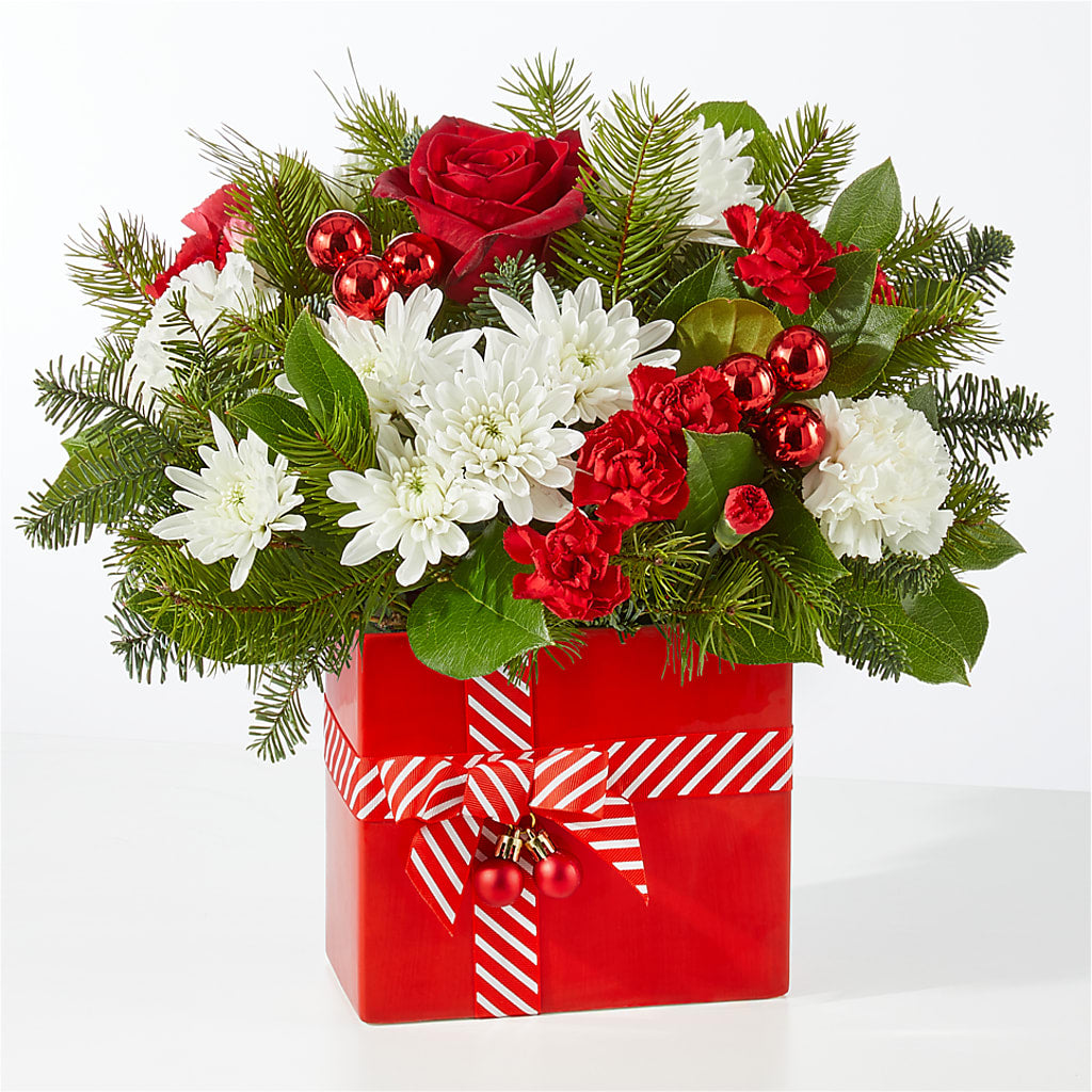 Presents Under the Tree Bouquet –  Normandy Flower Shop, Inc., Muncie IN
