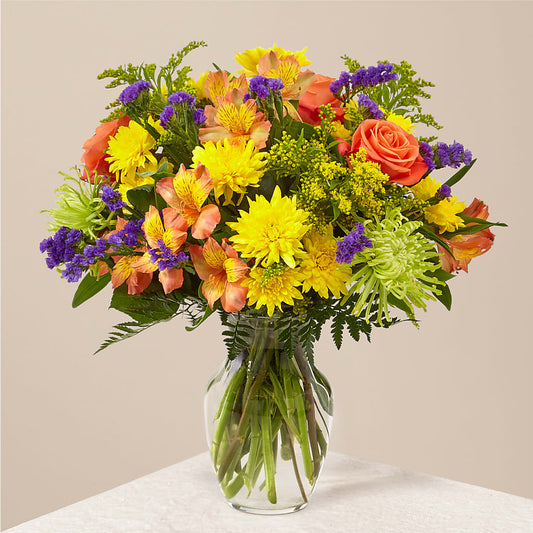 Marmalade Skies Bouquet –  Normandy Flower Shop, Inc., Muncie IN