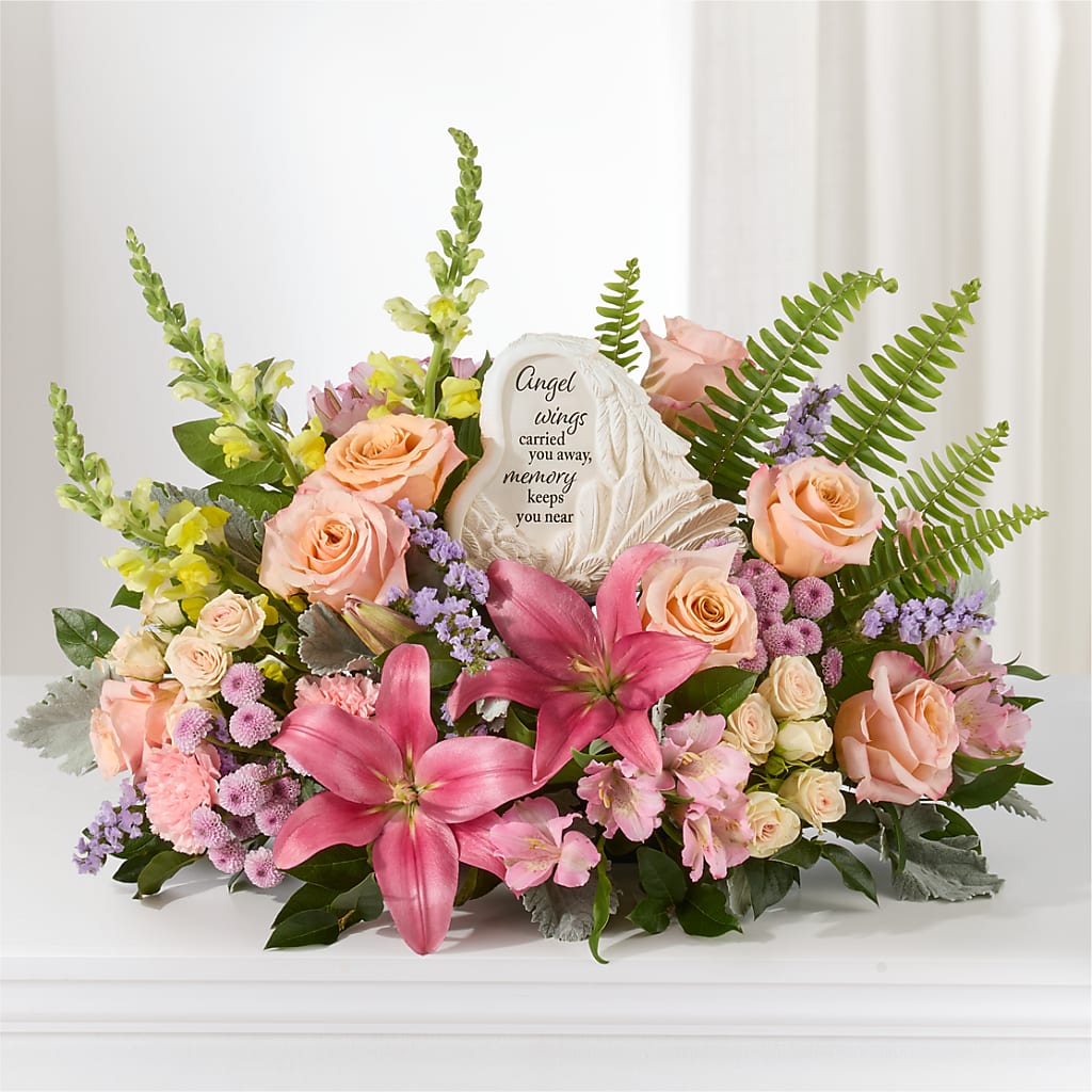 Gentle Light Arrangement –  Normandy Flower Shop, Inc., Muncie IN