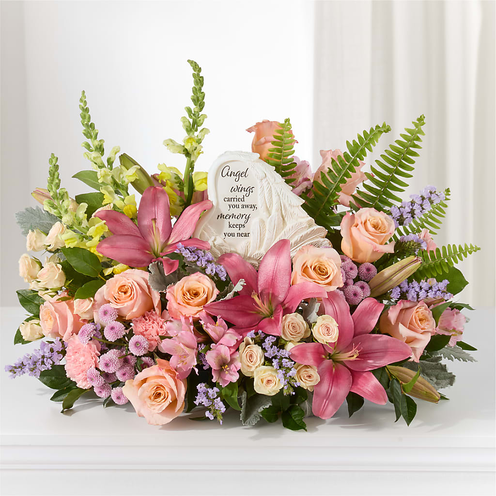 Gentle Light Arrangement –  Normandy Flower Shop, Inc., Muncie IN