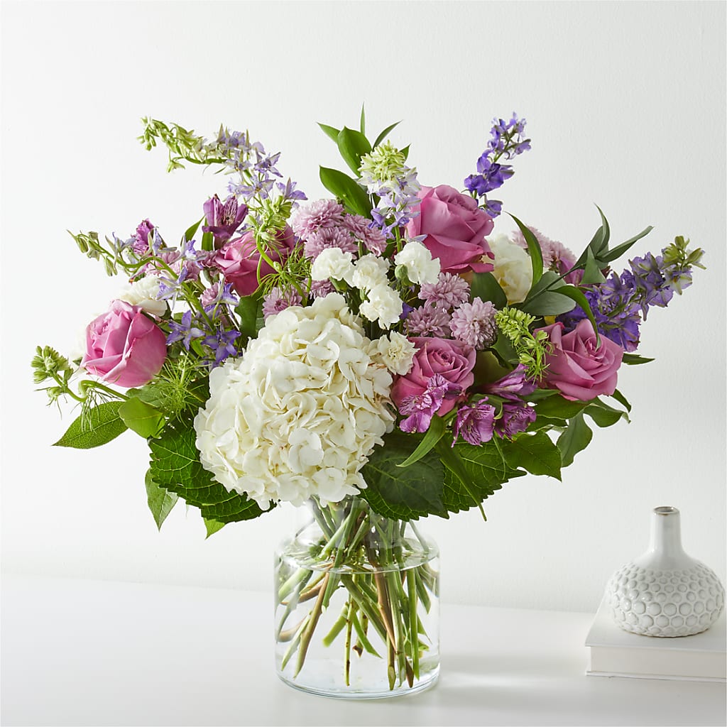 Violet Caress Bouquet –  Normandy Flower Shop, Inc., Muncie IN