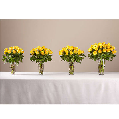 Long Stem Yellow Rose Bouquet –  Normandy Flower Shop, Inc., Muncie IN