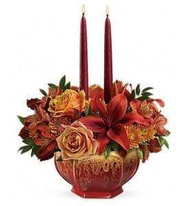 Teleflora's Bounty of Beauty Centerpiece