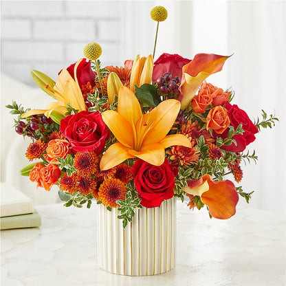 Scarlet Skies Bouquet –  Normandy Flower Shop, Inc., Muncie IN