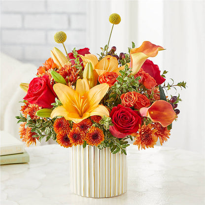 Scarlet Skies Bouquet –  Normandy Flower Shop, Inc., Muncie IN