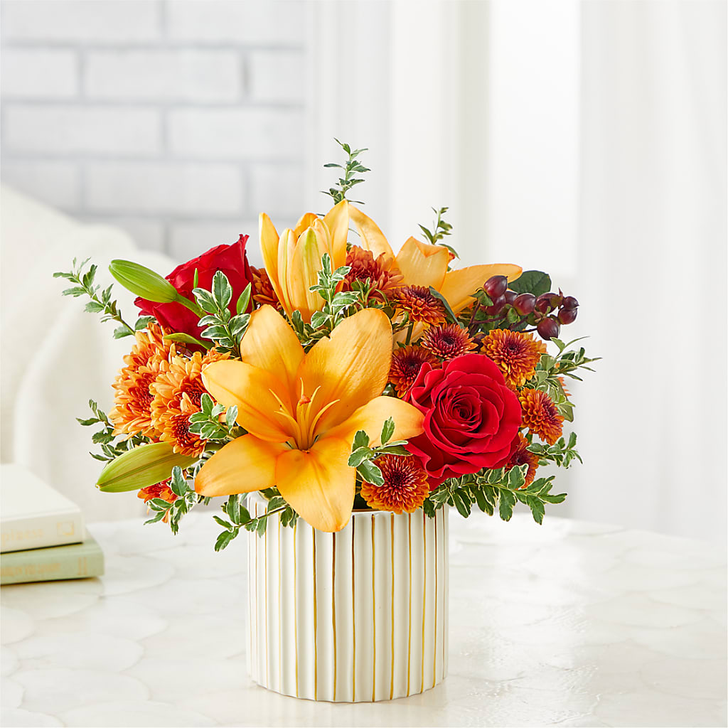 Scarlet Skies Bouquet –  Normandy Flower Shop, Inc., Muncie IN