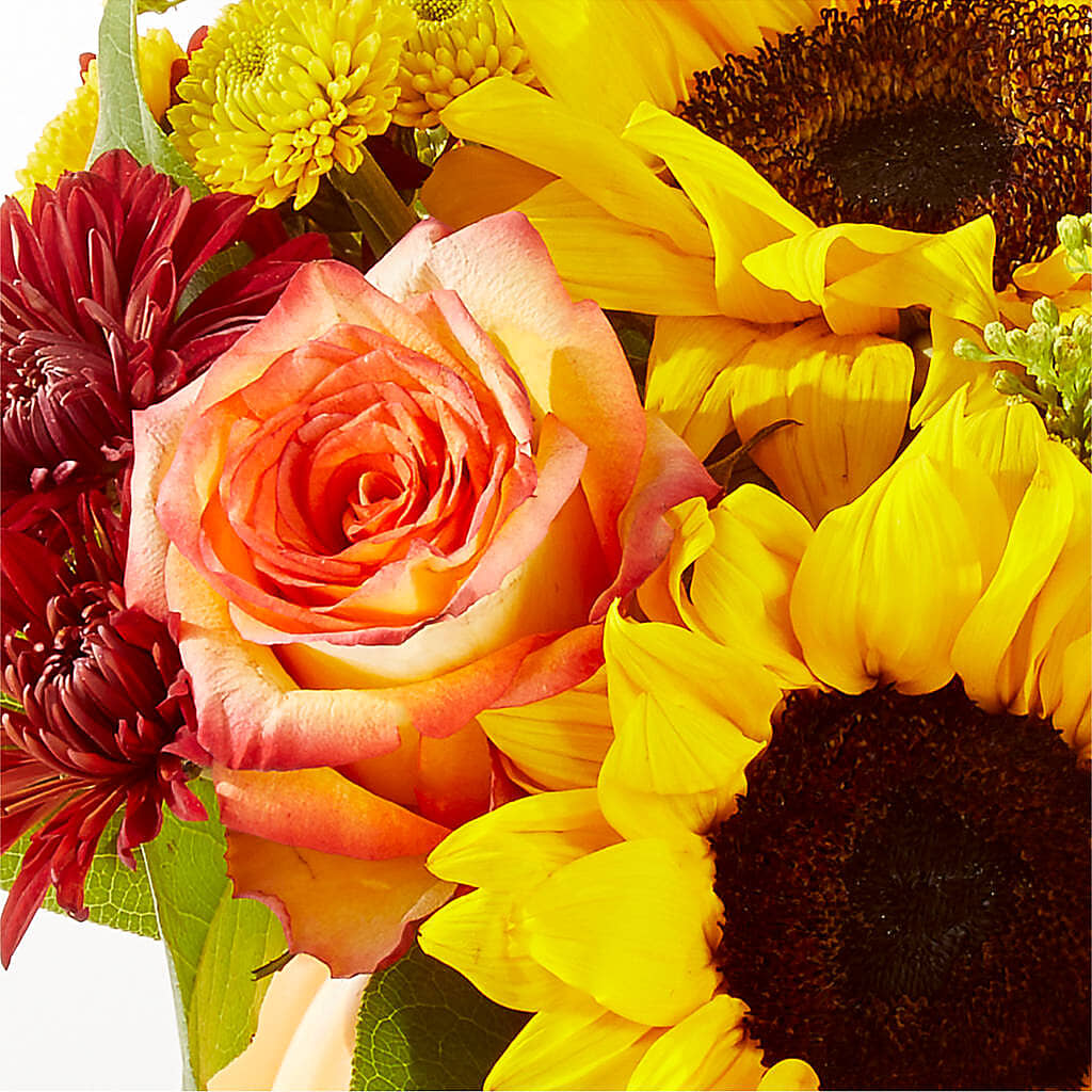 Golden Gourd Pumpkin Bouquet –  Normandy Flower Shop, Inc., Muncie IN