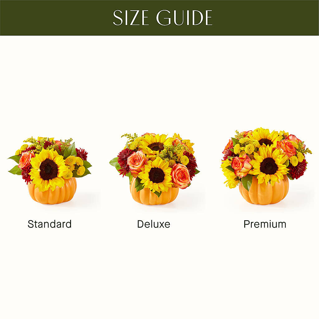 Golden Gourd Pumpkin Bouquet –  Normandy Flower Shop, Inc., Muncie IN