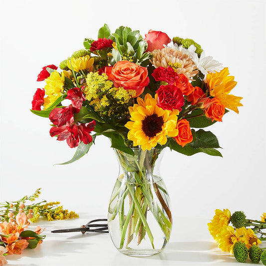 Fall Delight – A Florist Original –  Normandy Flower Shop, Inc., Muncie IN