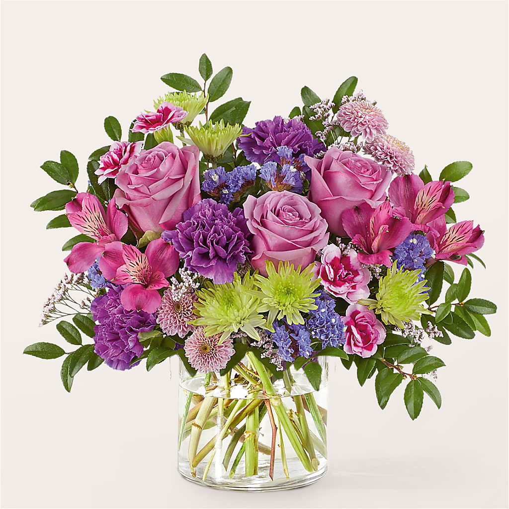 Glass Half Full Bouquet –  Normandy Flower Shop, Inc., Muncie IN