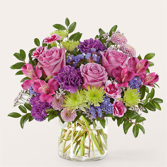 Glass Half Full Bouquet –  Normandy Flower Shop, Inc., Muncie IN