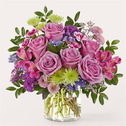 Glass Half Full Bouquet –  Normandy Flower Shop, Inc., Muncie IN
