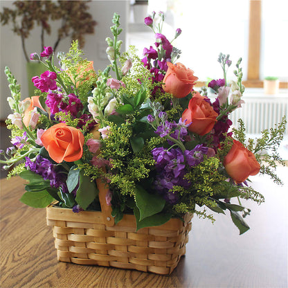Garden of Life Basket –  Normandy Flower Shop, Inc., Muncie IN