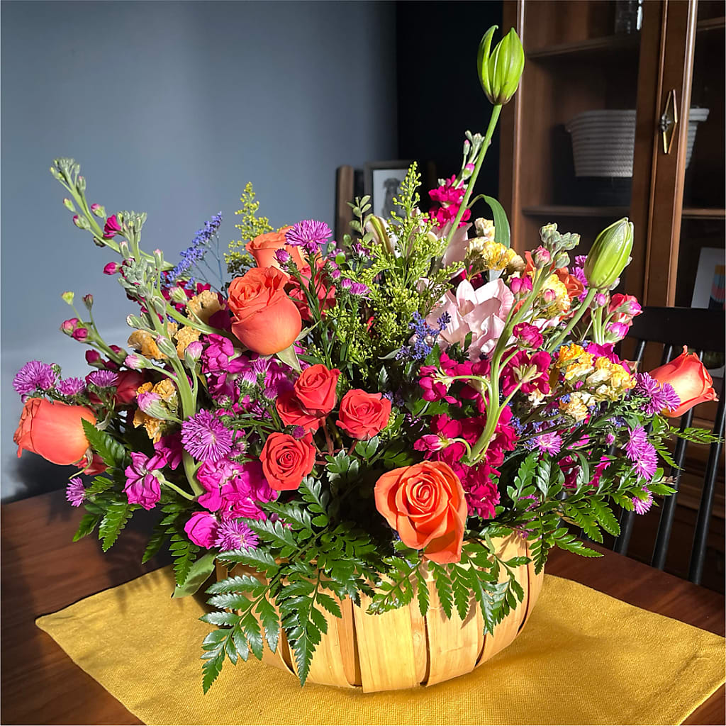 Garden of Life Basket –  Normandy Flower Shop, Inc., Muncie IN