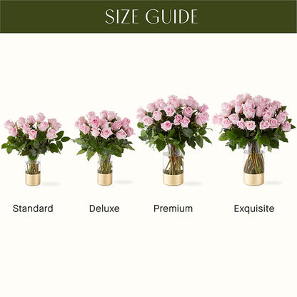 Picture Perfect Pink Rose Bouquet –  Normandy Flower Shop, Inc., Muncie IN