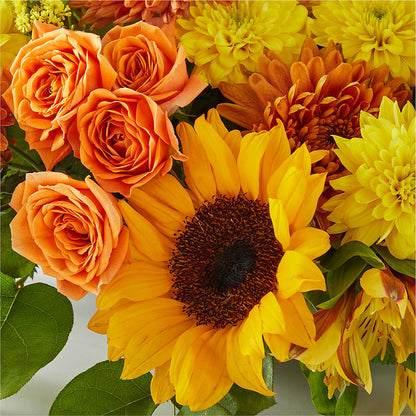 Autumn Harmony Centerpiece –  Normandy Flower Shop, Inc., Muncie IN