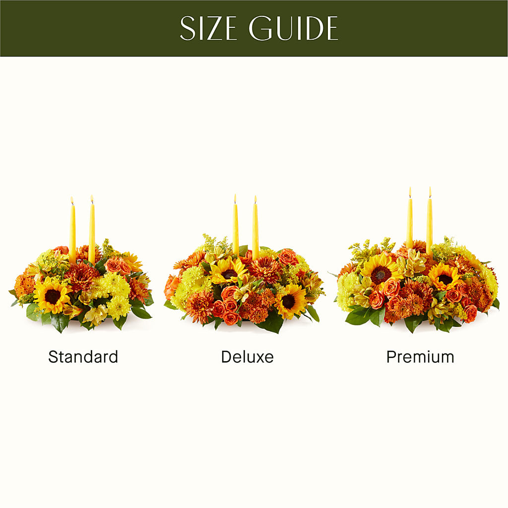 Autumn Harmony Centerpiece –  Normandy Flower Shop, Inc., Muncie IN