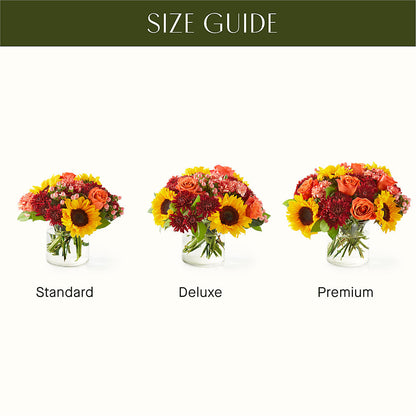 September Sunset Bouquet –  Normandy Flower Shop, Inc., Muncie IN