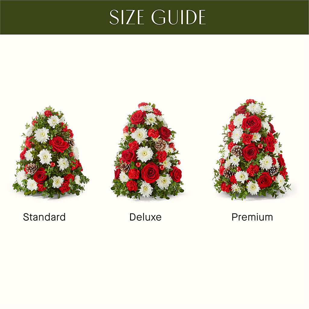 Let It Snow Tree –  Normandy Flower Shop, Inc., Muncie IN