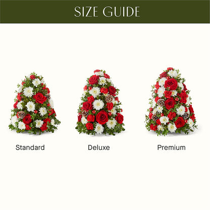 Let It Snow Tree –  Normandy Flower Shop, Inc., Muncie IN