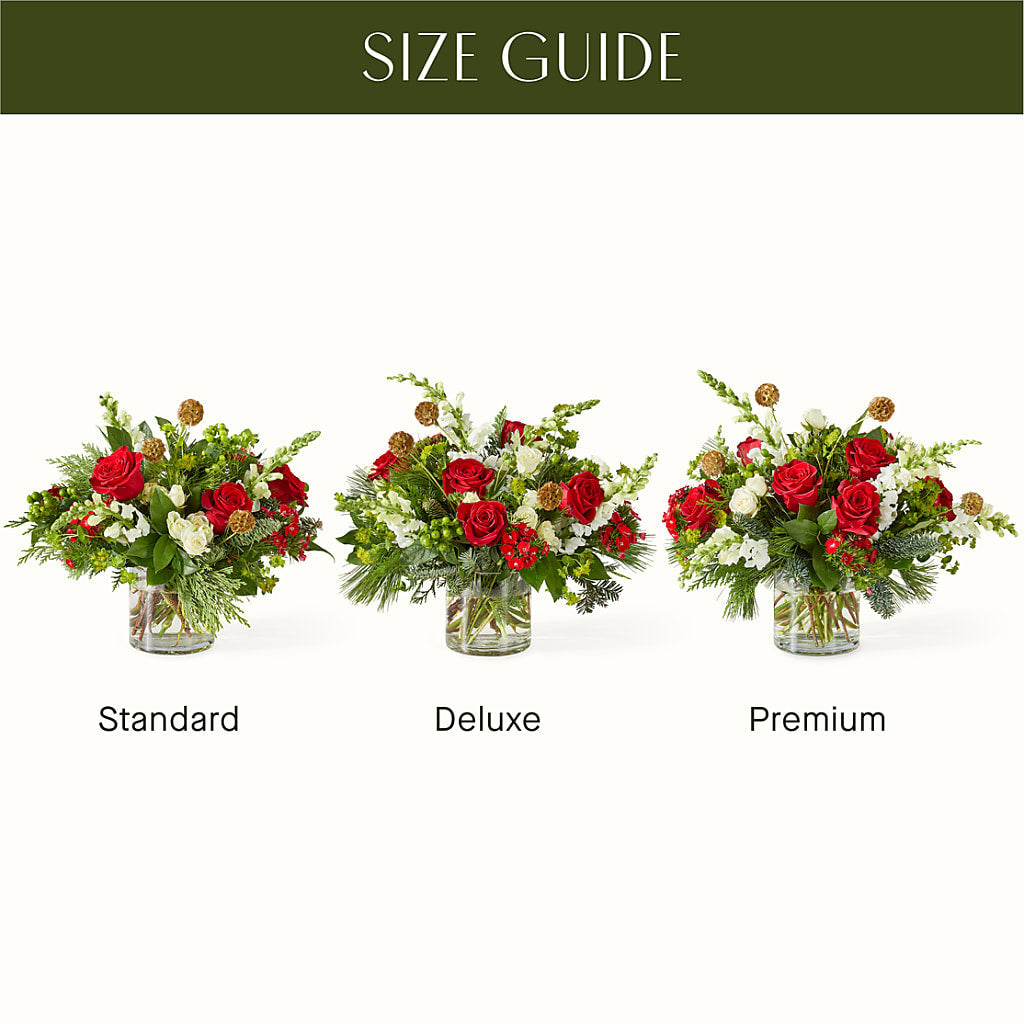 Deck the Halls Bouquet –  Normandy Flower Shop, Inc., Muncie IN