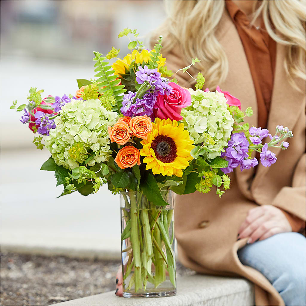 Vibrant Greetings Bouquet –  Normandy Flower Shop, Inc., Muncie IN