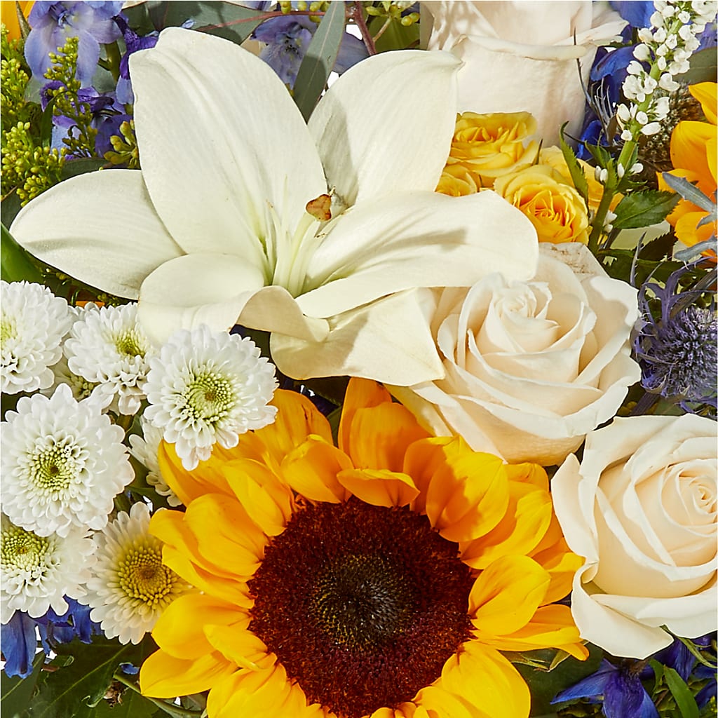 Wonderfully Sunny Bouquet –  Normandy Flower Shop, Inc., Muncie IN