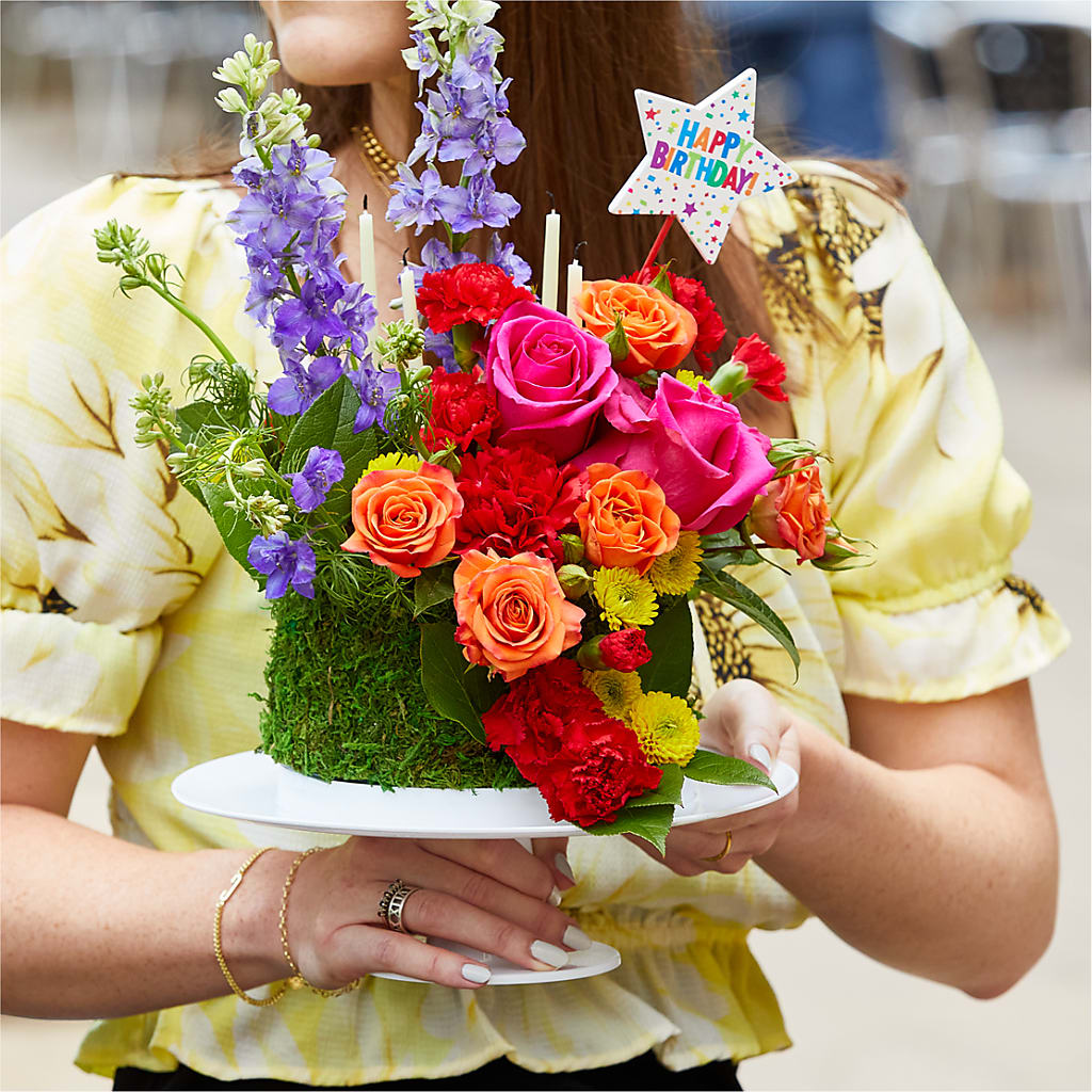 Best Year Yet Floral Cake –  Normandy Flower Shop, Inc., Muncie IN