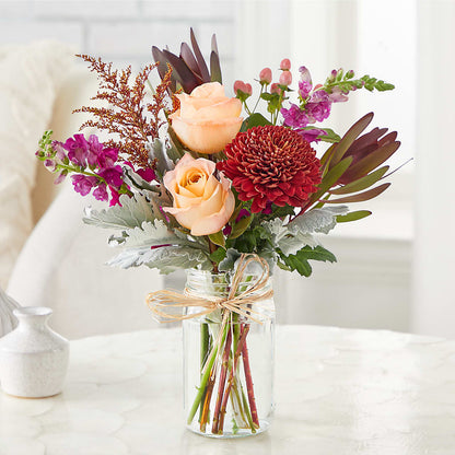 Moody Hues Bouquet –  Normandy Flower Shop, Inc., Muncie IN
