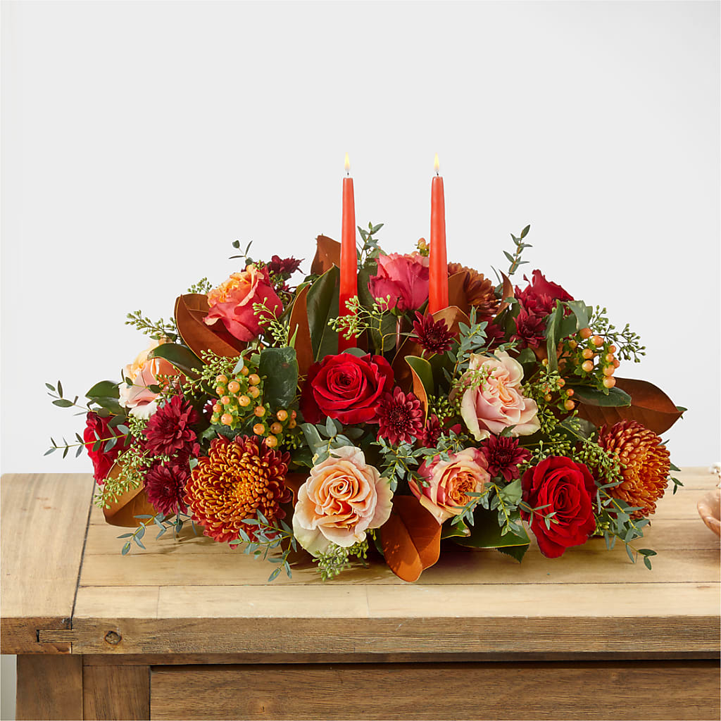 Gather Near Centerpiece –  Normandy Flower Shop, Inc., Muncie IN