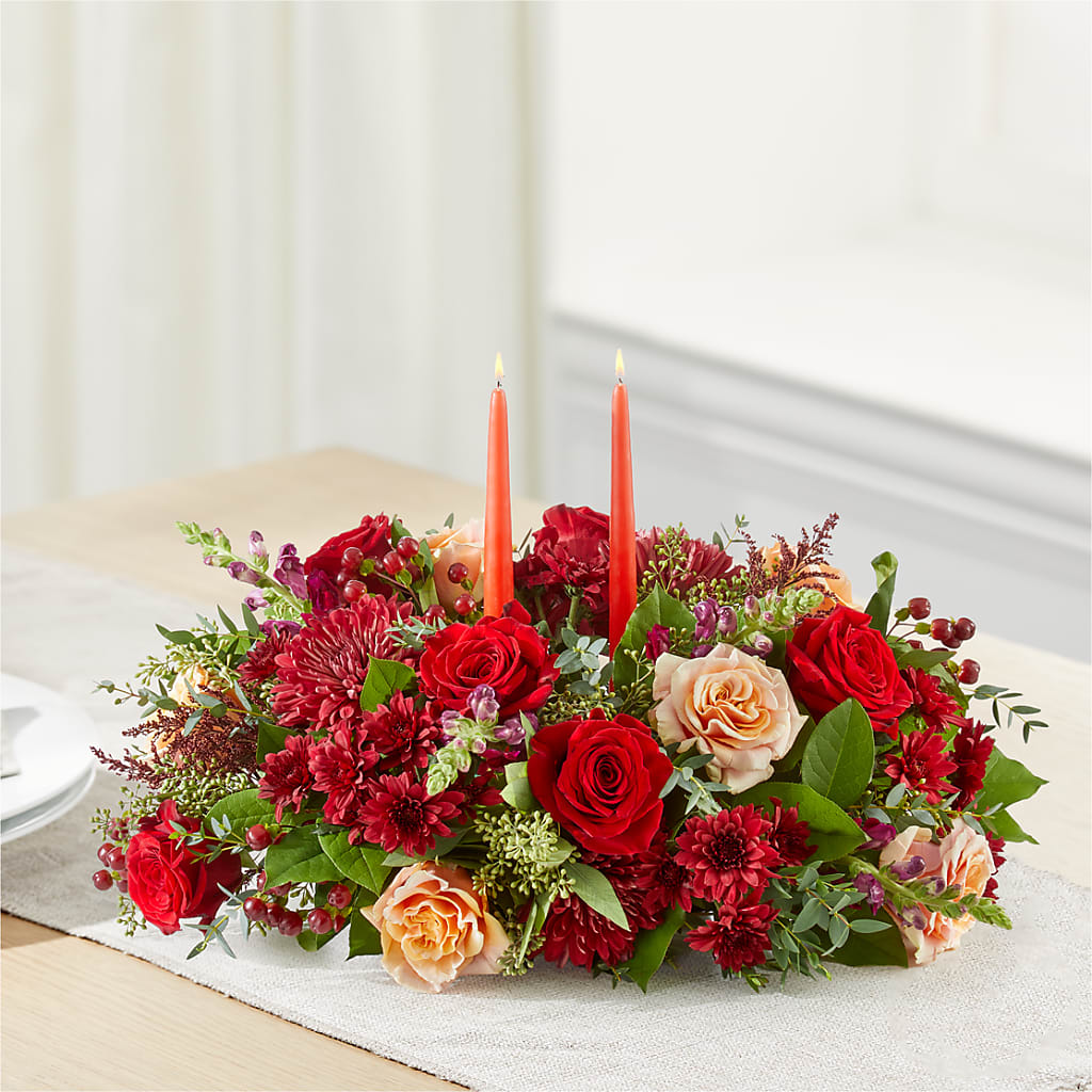 Most Thankful Centerpiece –  Normandy Flower Shop, Inc., Muncie IN