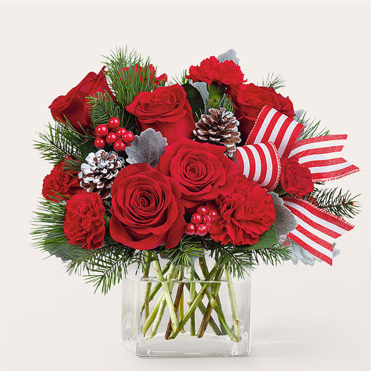 Baking Spirits Bright Bouquet –  Normandy Flower Shop, Inc., Muncie IN