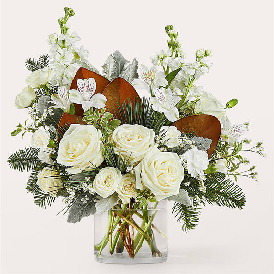 Fresh Snowfall Bouquet –  Normandy Flower Shop, Inc., Muncie IN